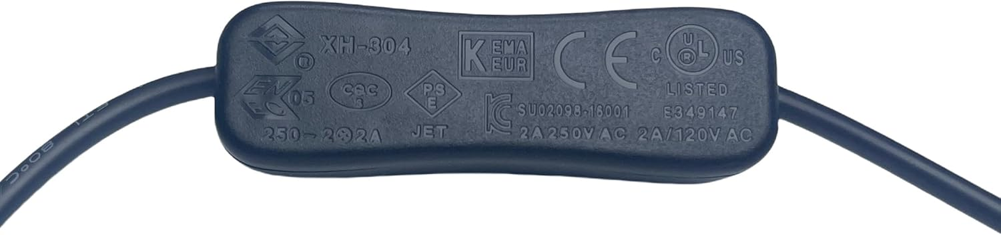 2Pcs 5-24V DC On/Off Switch with 5521DC Male and Female Connectors(Black),22Awg Wire,Easy to Open and Close,For Pc,Tv,Car,5V 12V 24V LED Strips image number 2