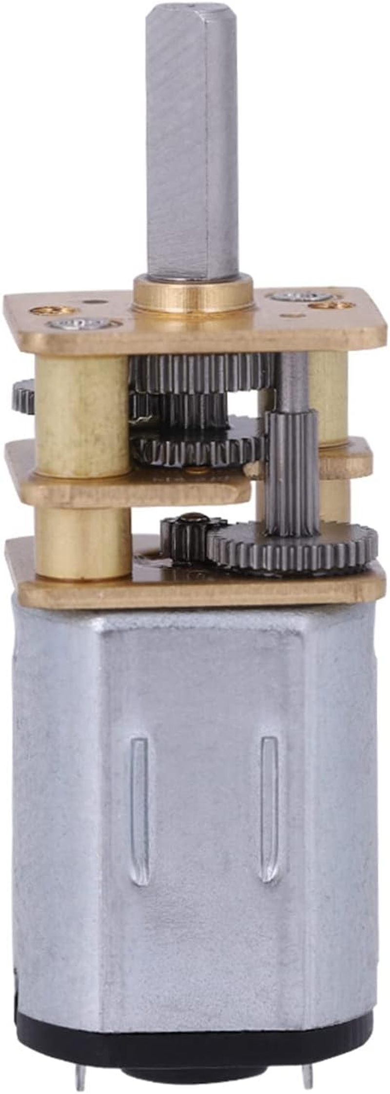 Sluffs DC Brush 6V Mini Gear Motor, New N20 DC3V 6V 12V 50-2000RPM Speed Reduction Gear DC Motor with Metal Gear-Box, Micro Speed Reduction Gear DC Electric Motor with Metal Torque Geared Gea-Rbox image number 1