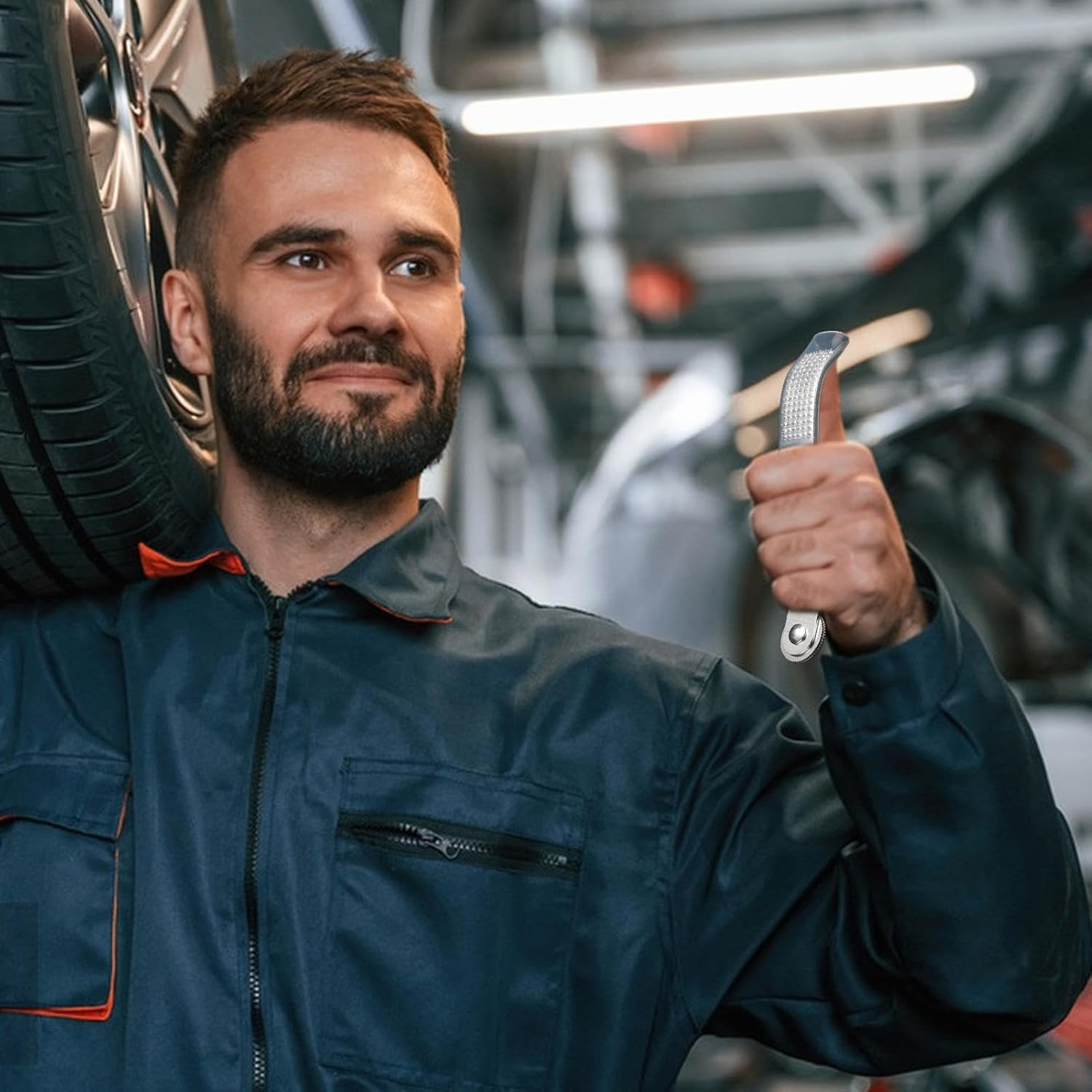 Car Tyre Repair, Tyre Patch Tools - Iron Tyre Scraper for Patch Kit, Tyre Repair Patch Tools, Tyre Inner Lining Scraper, Sanding and Polishing Accessories for Cars, Trucks, SUV