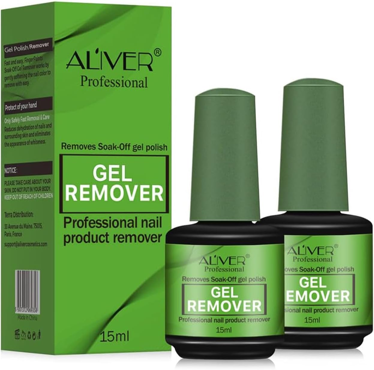 Remove All Polish Effortlessly，Nail Polish Remover & Gel Nail Polish Remover Work on Regular/Gel Shades. Gentle Gel Polish Remover with Nourishing Oils&mdash;Fast, Safe, No Damage! image number 5