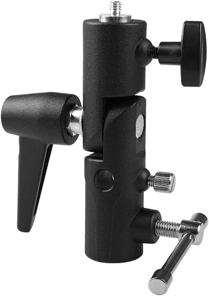 Laroal Flash Head Umbrella Stand H Type Lamp Holder for Light Tripod Flash and Reflective Umbrella Transmitted Light Umbrella Photo Studio 1Pcs image number 5