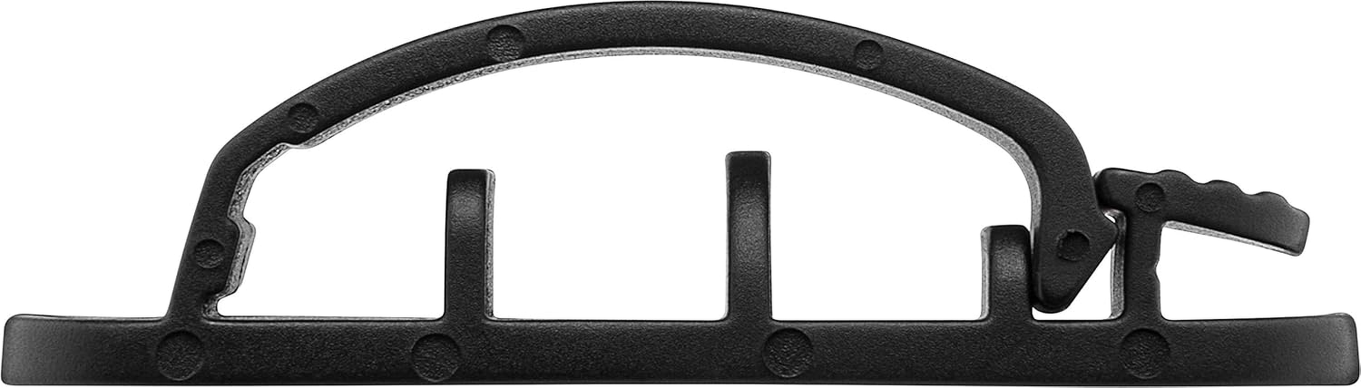 Goobay Cable Management Clip 3 Slots Set 3 Piece, Black image number 4