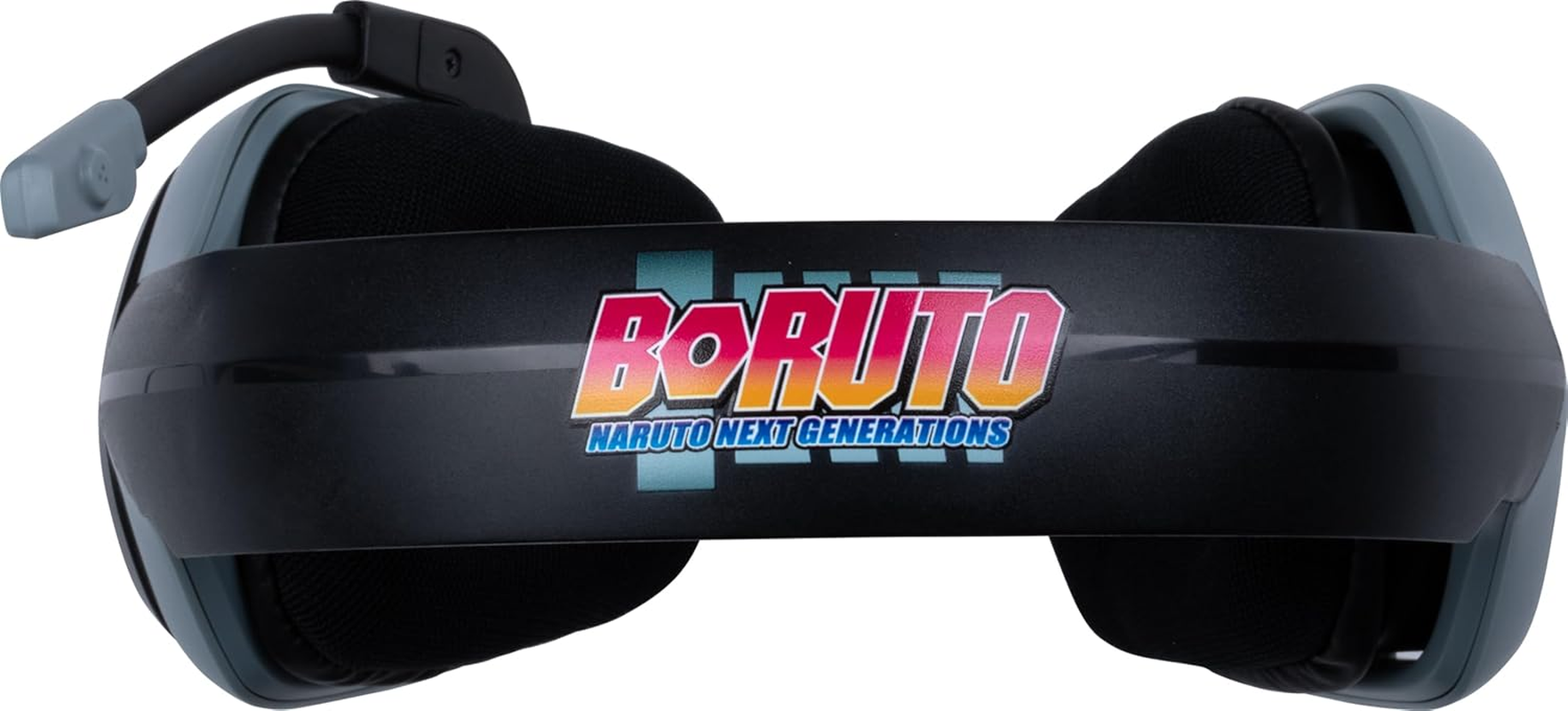 Konix Boruto Gaming Headphones for PS4, PS5, Switch, Xbox - Micro 45&deg; - 1.5 M Cable - 3.5 Mm - Black and Grey image number 6