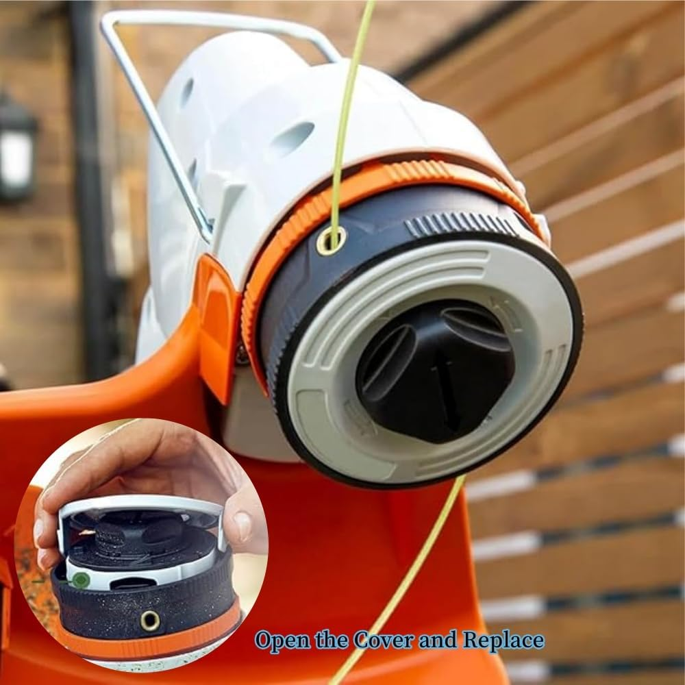 3-Pack Replacement Spool for Stihl Autocut C3-2,Trimmer Head Fits FSA 57 Weed Eater Trimmer Spool Replaces 4009 710 4305,Trimming and Mowing Head image number 4