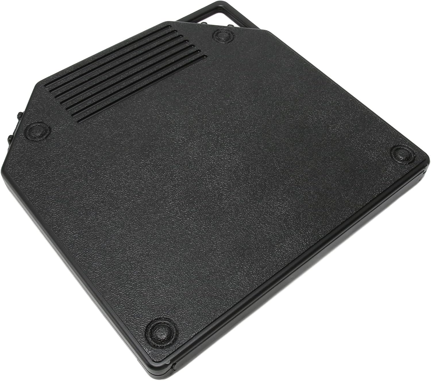 Eosnow Reel to Reel Tape Storage Boxes,Stay Fixed 10 Inch Empty Box,Portable Carry Handle Empty Box,For Sound Tapes (Black) - Grey image number 3