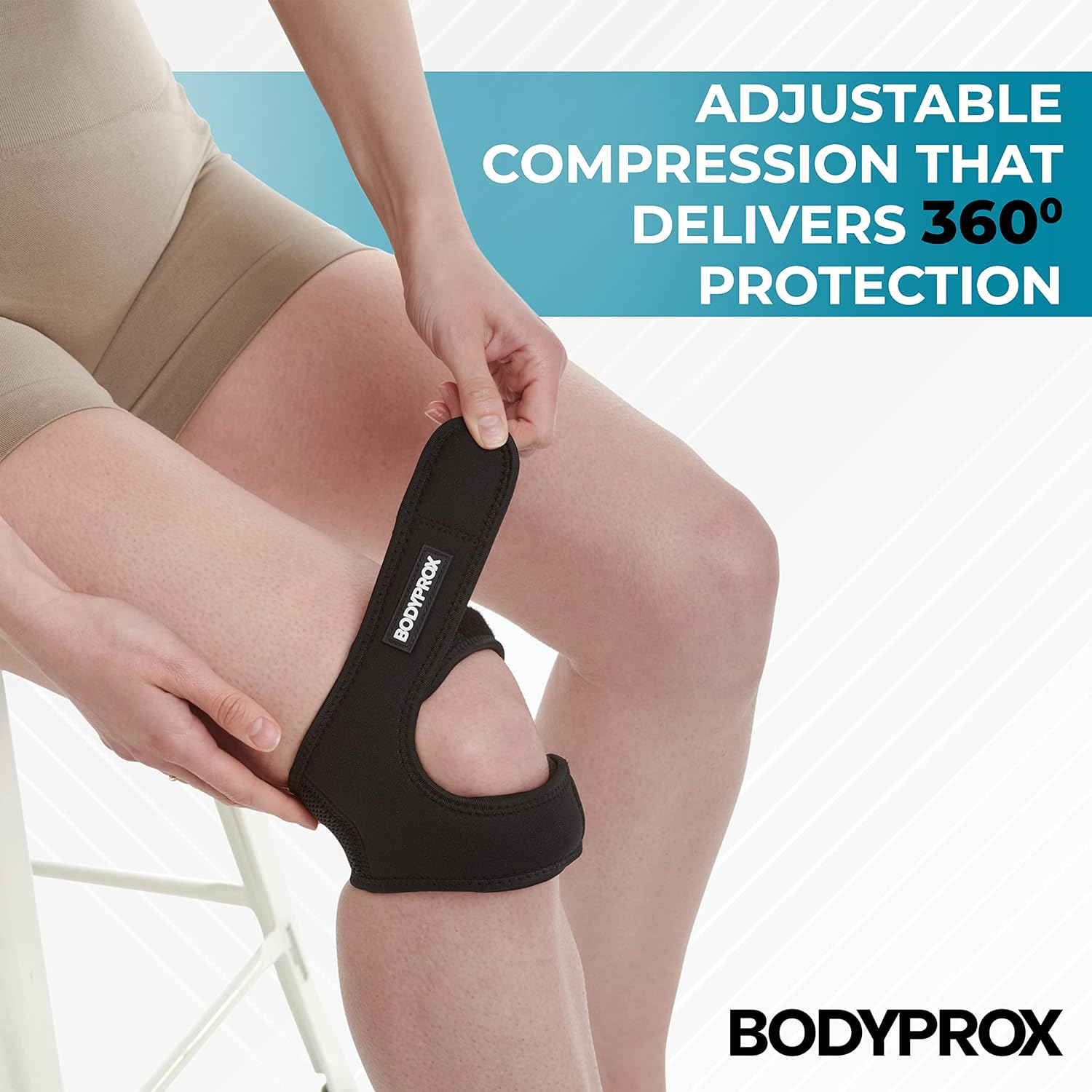 Bodyprox Bodyprox Patellar Tendon Support Strap (Small/Medium) image number 5