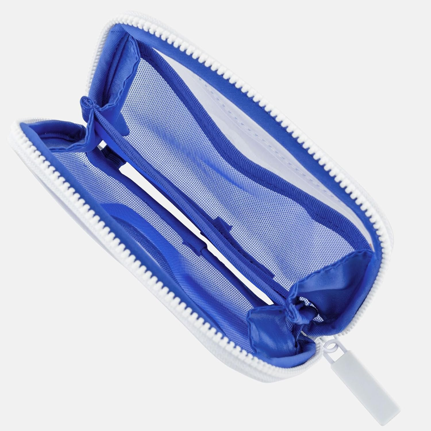 Almost Sunday Exposed Pouch Pocket, Grooved Blue image number 3