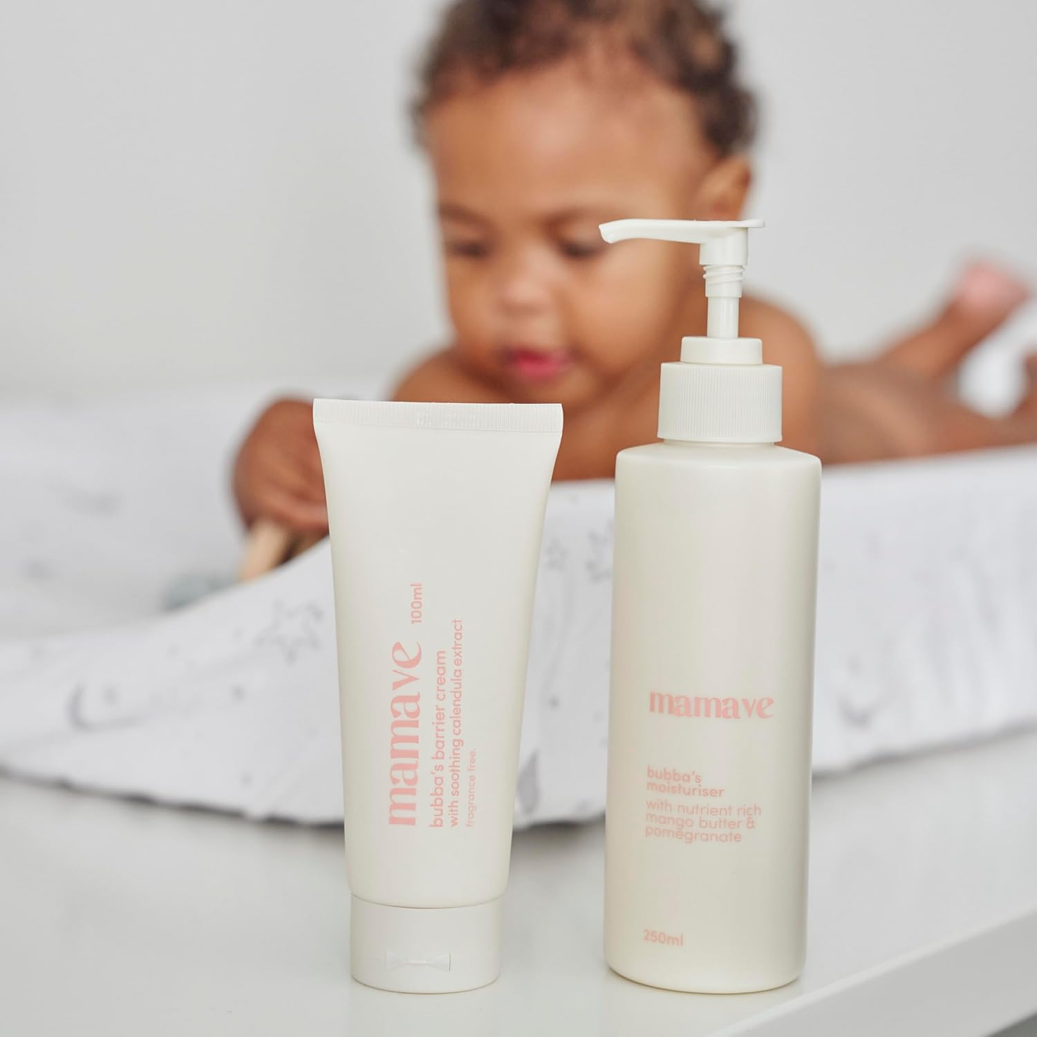 Mamave Baby Moisturiser | Natural Formula | Perfect for Newborns | Nut Oil Free | Lavender and Ylang Ylang Essential Oils | Calendula and Aloe Vera Extract | Great for Dry Skin | Australian Made | 250Ml image number 6