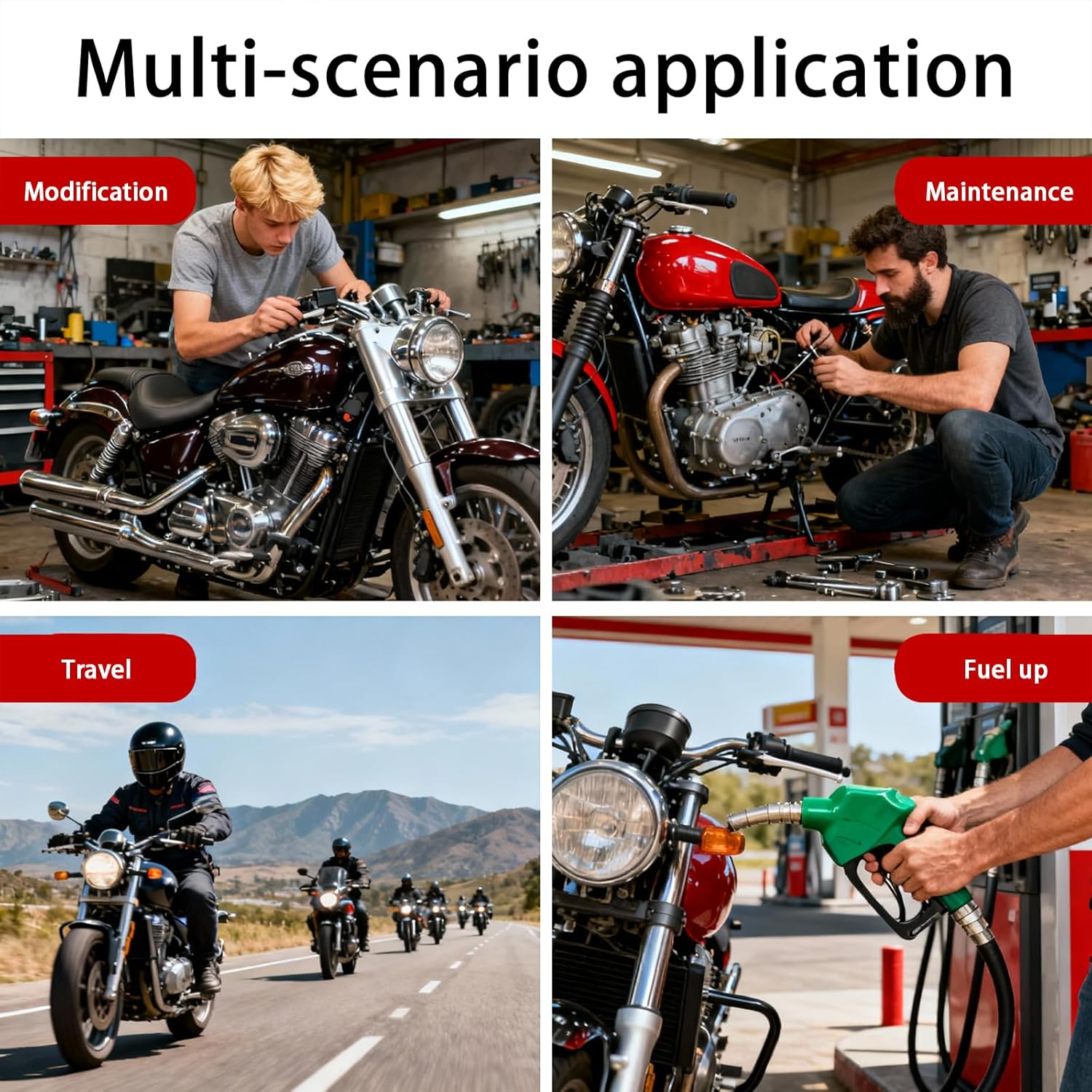 2 Pieces Brake Bleeder,Brake Bleeding Kit, Vent Hose with One-Way Check Valve Vent Kit for DIY Maintenance of Automobiles and Motorcycles (Motorcycle Oil Pipe + Cap *2) image number 2