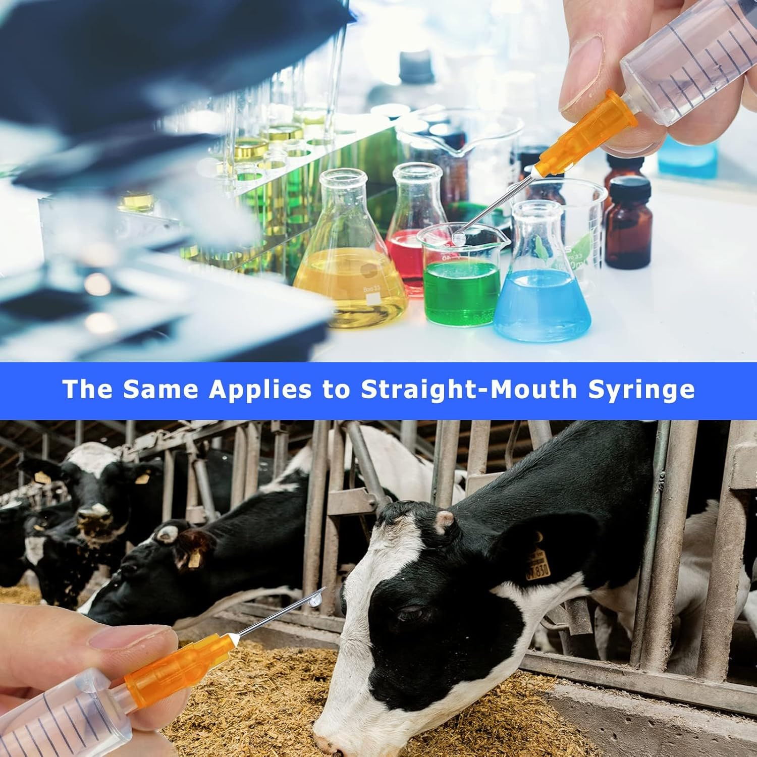 Jiayoushot 100 PCS 25 Ga Dispensing Needle,Individual Package of Injection Syringe Accessories with Luer Lock,Suitable for Refilling Liquid, Inks,Livestock & Industry(1Inch/25Mm) image number 5