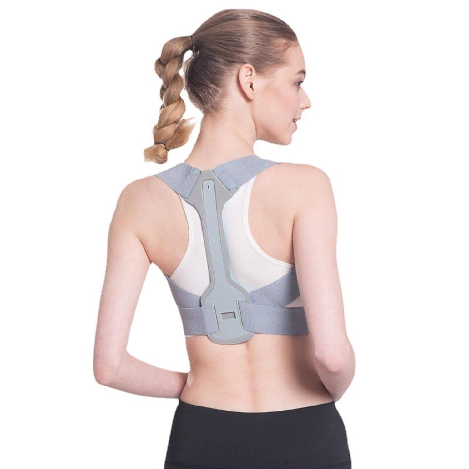 Back Brace Posture Corrector for Women and Men, Shoulder Straightener, Adjustable Full Back Support, Upper and Lower Back Pain Relief - Scoliosis, Hunchback, Hump, Thoracic, Spine Corrector (M) image number 3