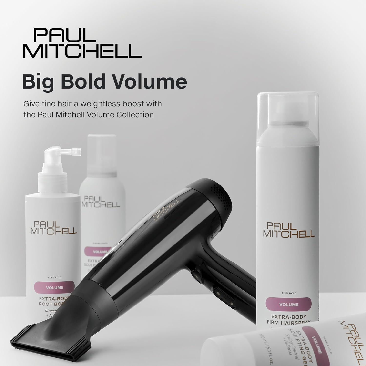 Paul Mitchell Extra Body Sculpting Foam 59Ml - Travel Size image number 3