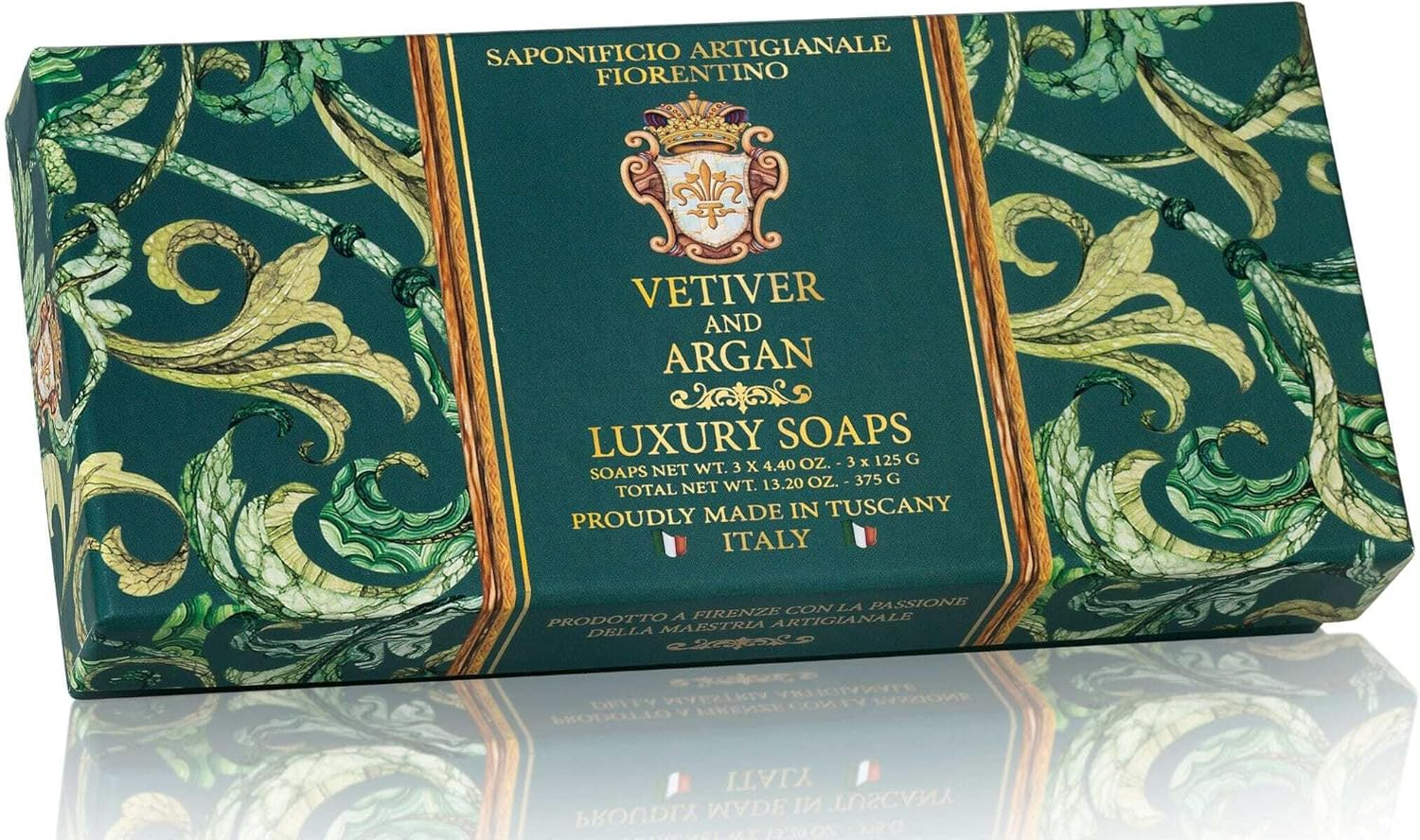 Saponificio Artigianale Fiorentino Vetiver & Argan Bundle Set