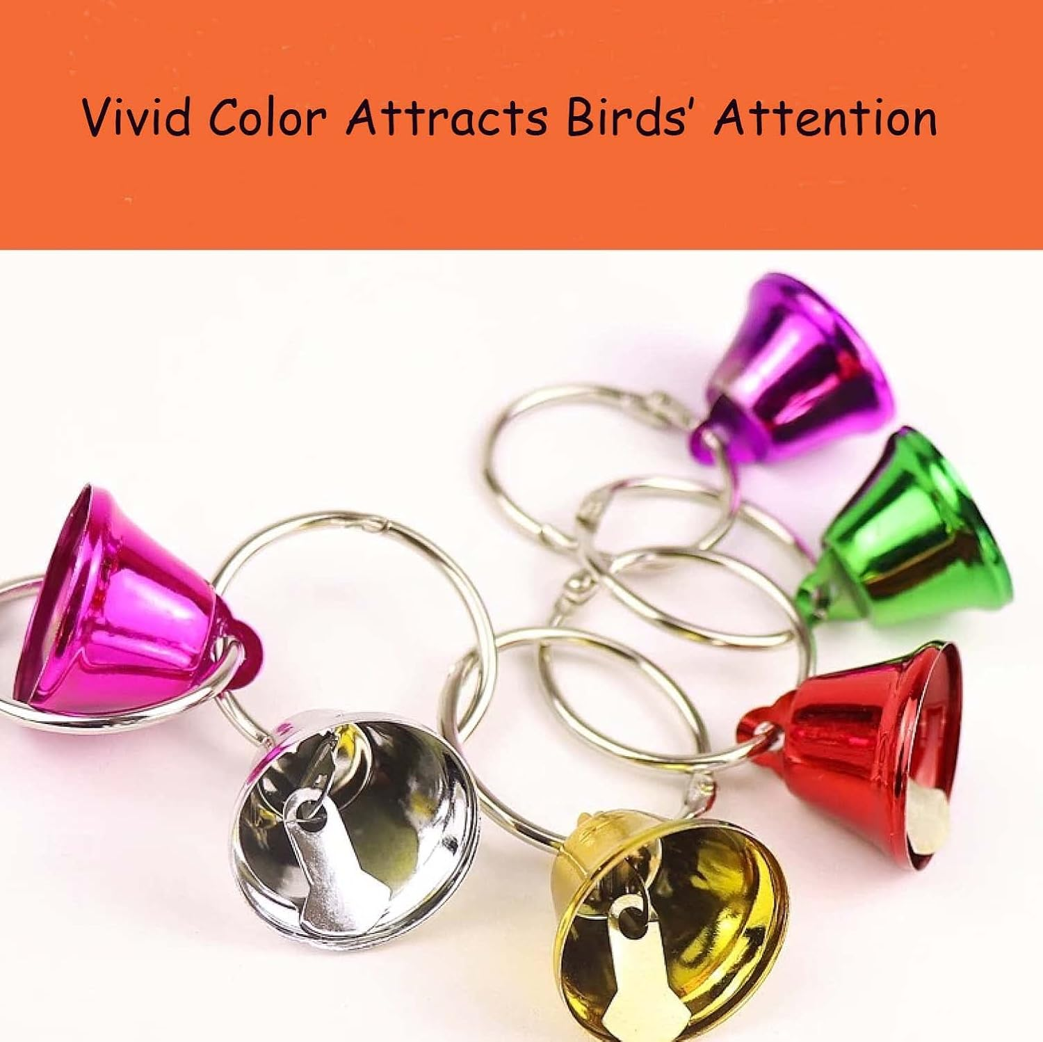 Fejapa 3 Pack Bird Bell Toys