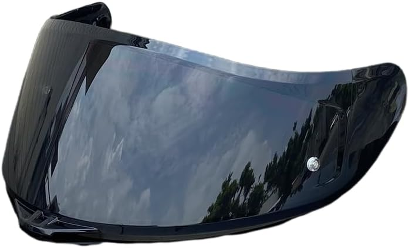 BSTOP K5 Face Shield Uv-Protected for AGV K1, K1S, K3SV, K5, K5S Helmet Shield Visor Windshield (Black-Day Use Only)