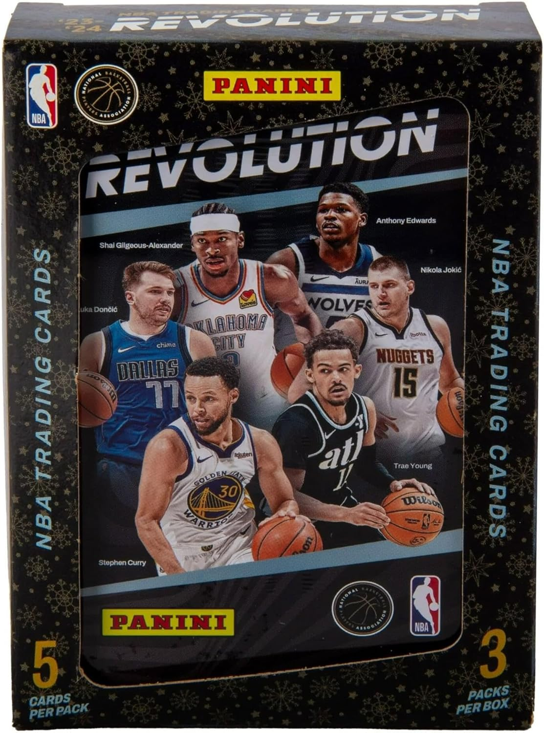 2023-24 Panini Revolution Basketball Trading Cards Tin image number 4