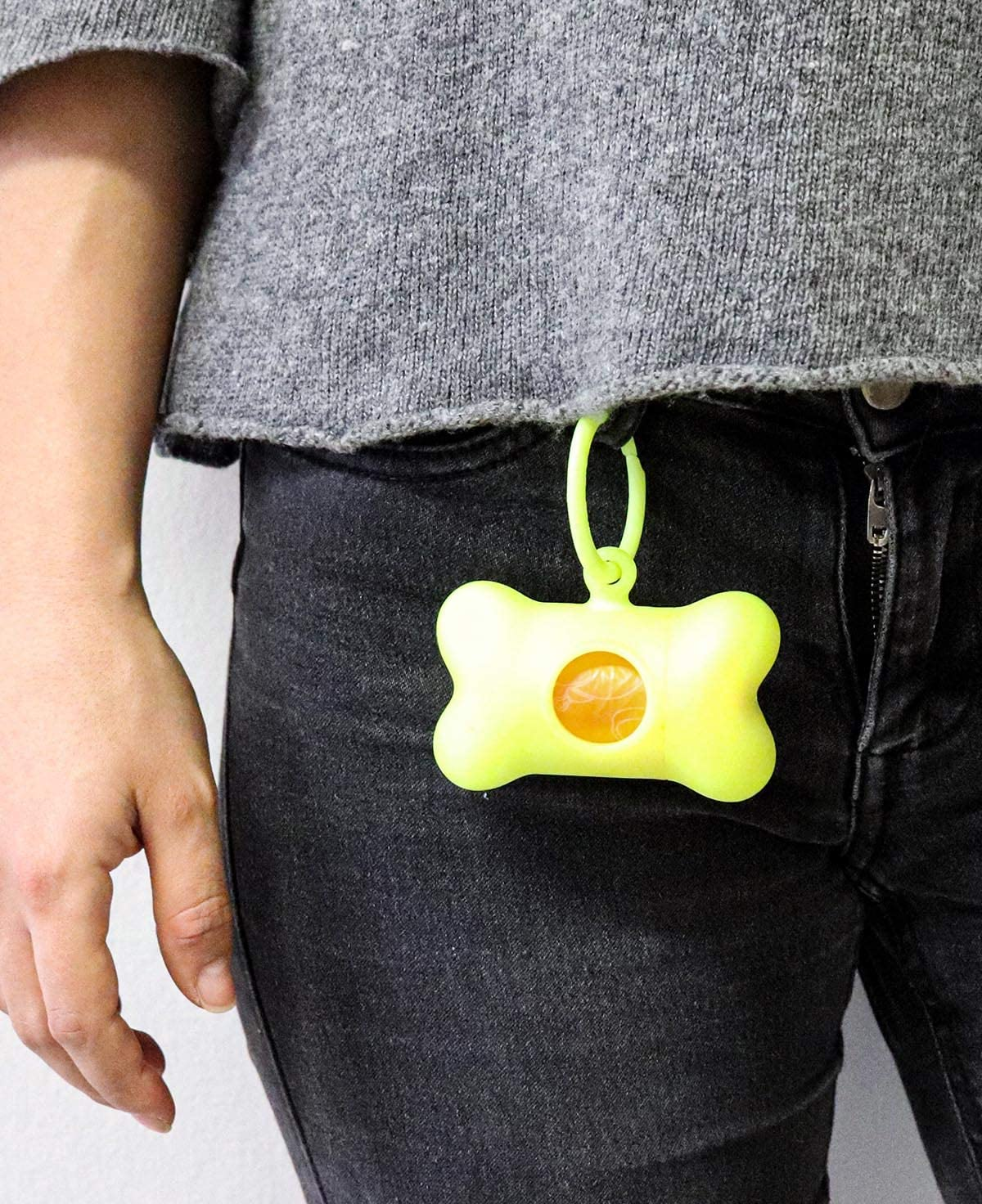 United Pets Dog Travel & Hygiene Bone Poop Bag Holder Provencal Lilac image number 1