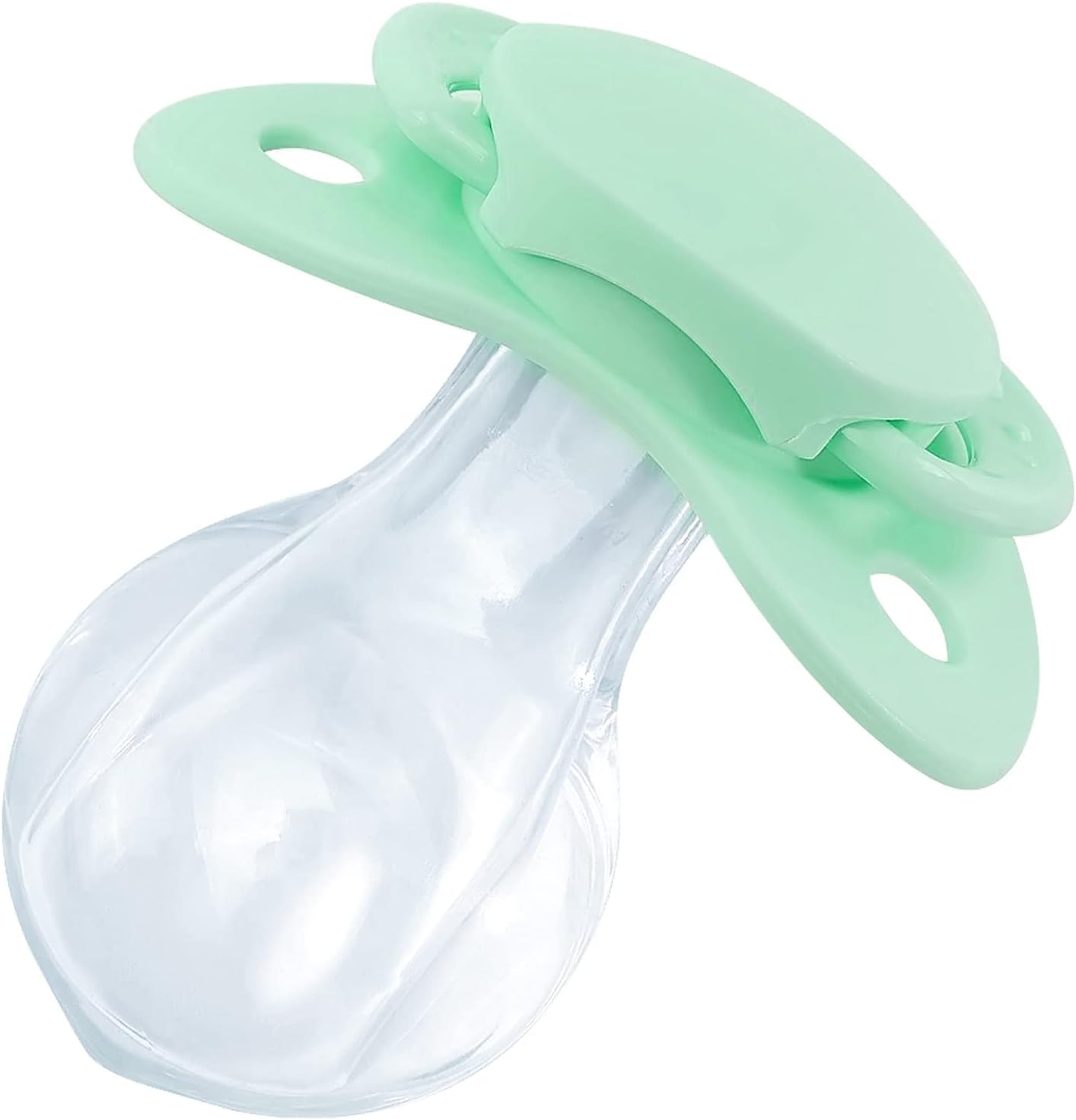 Littleforbig Smallshield Adult Sized Pacifier Green