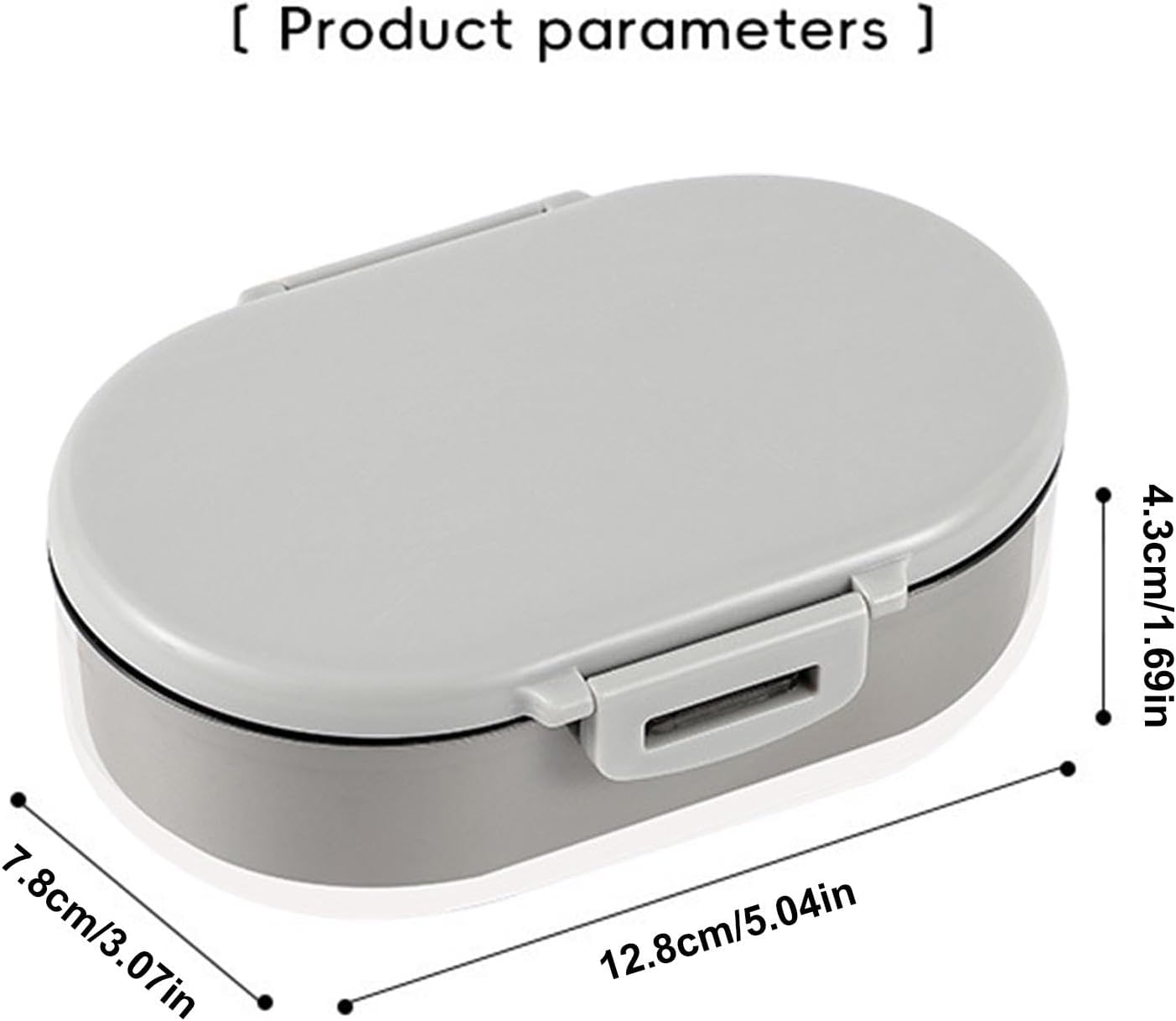 Travel Shampoo Container - Portable Shampoo Case Soap Box,Shampoo Bar Holder with Drain Board Silicone Sealing Ring for Home Apartment Dormitory Travel image number 4