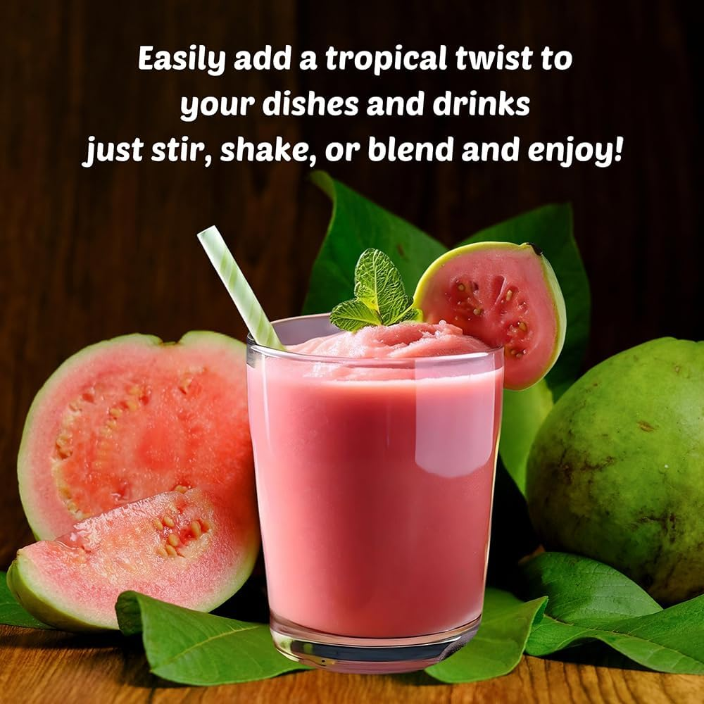 Pink Guava Powder 114 G | Instant Drink Mix Guava Powder for Juice, Cake | Gluten-Free, Natural, No Preservatives image number 2