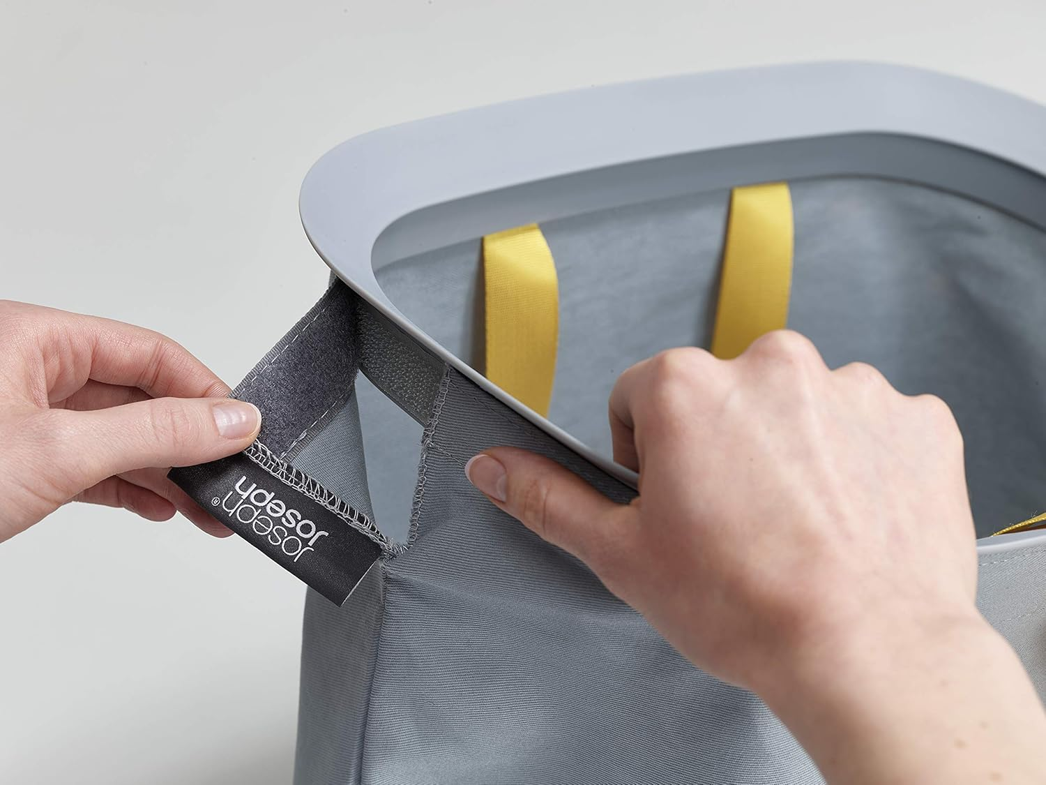 Joseph Joseph Tota Easy Empty Laundry Separation Basket 48.5X8X73Cm - Grey - 90L