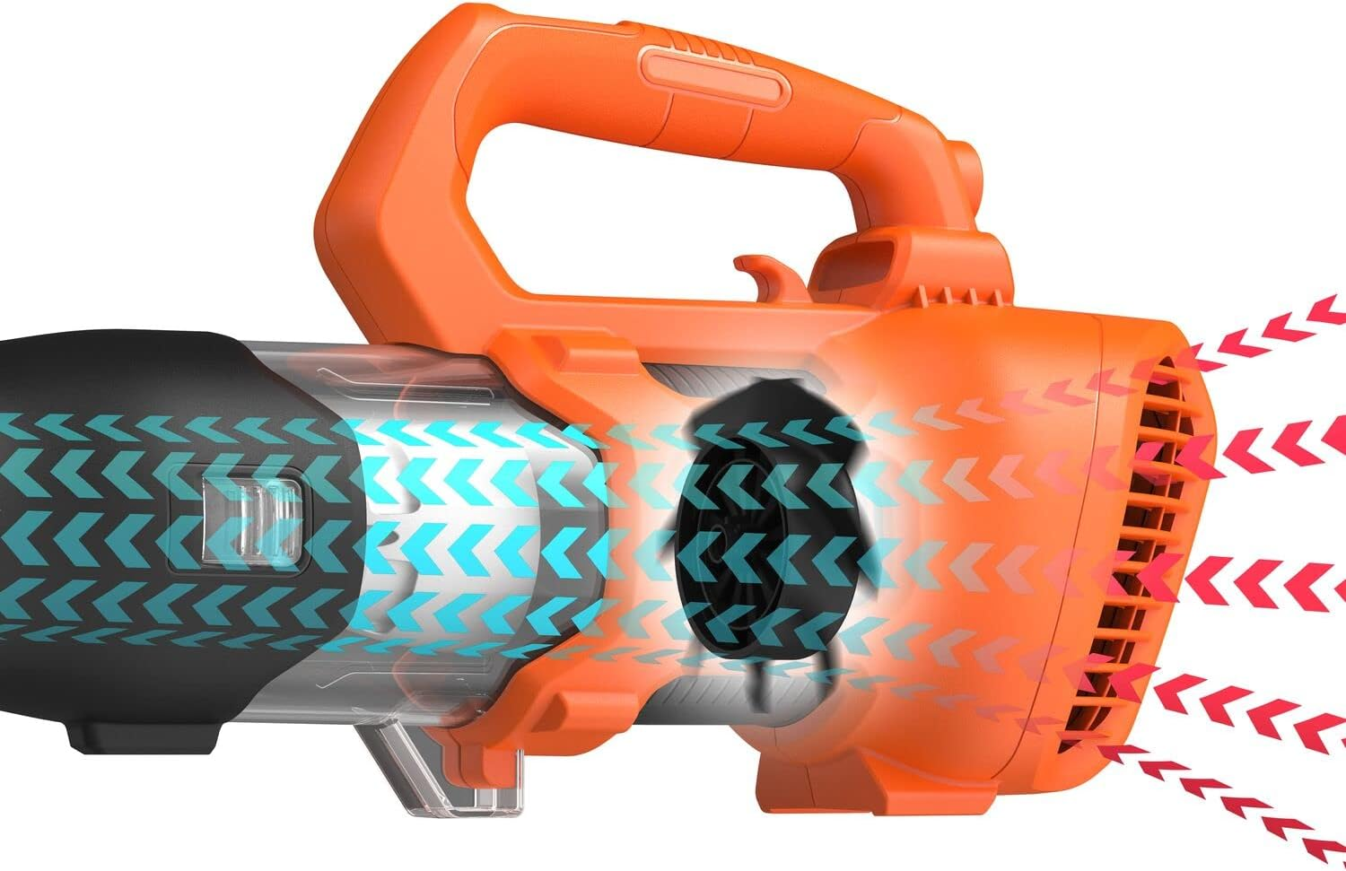 Black+Decker 18V Lithium-Ion Axial Blower Multicolor image number 4