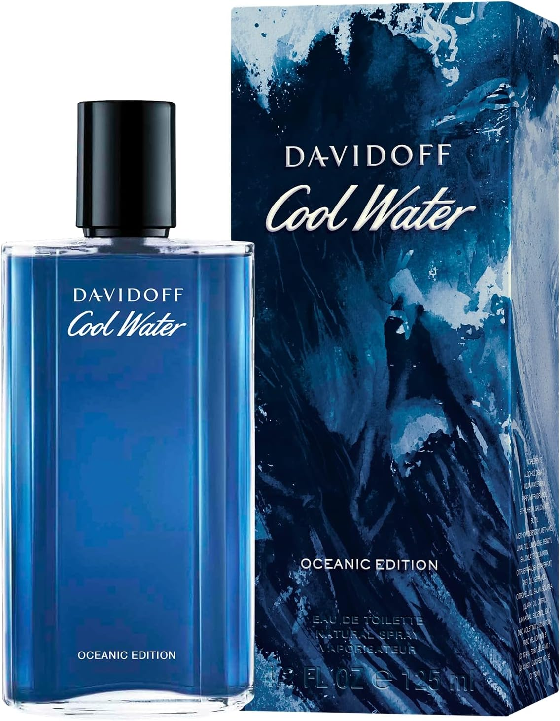 Davidoff Coolwater Oceanic Eau De Toilette Spray for Men 125 Ml image number 4
