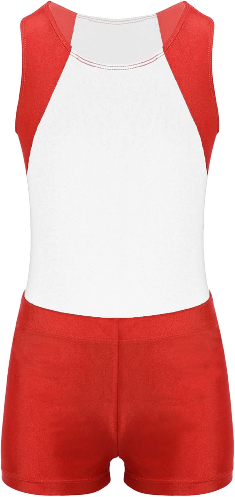 Loodgao Kids Boys Gymnastics Outfits Ballet Dance Leotards Tank Top and Shorts Set Tumbling Suit Workout Dancewear image number 3