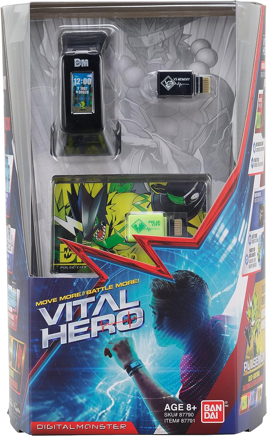 BANDAI Vital Hero Digimon - Black, 87791