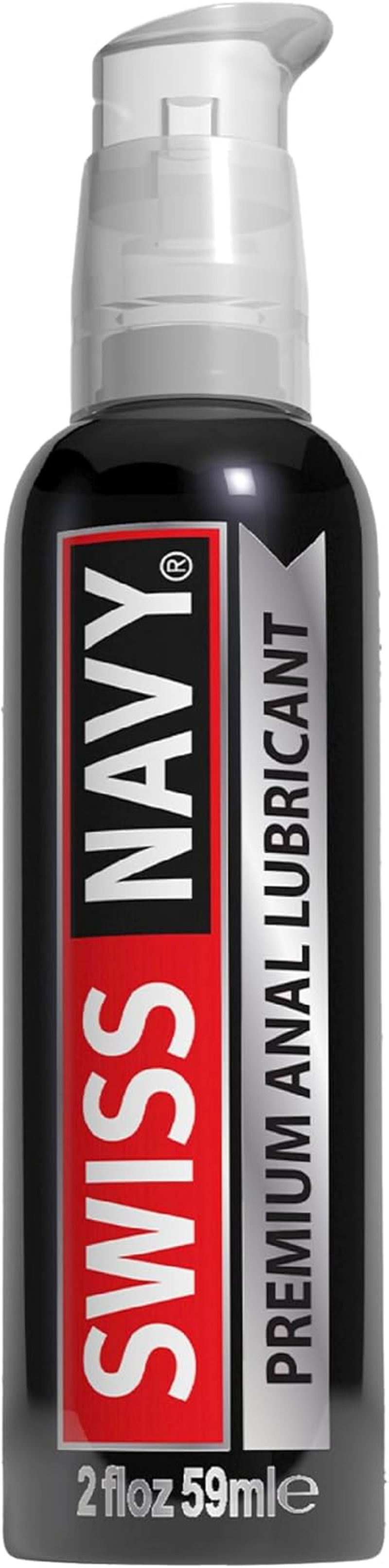 SWISS NAVY Premium Anal Silicone Lubricant, 2 Ounce image number 1