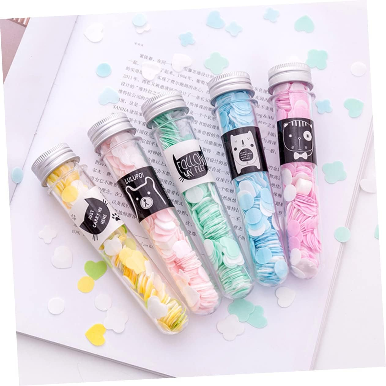 MOBUTOFU 12Pcs Portable Soap Sheets Travel Wash Soap Paper Sheets Flakes for Outdoor Camping BBQ image number 2