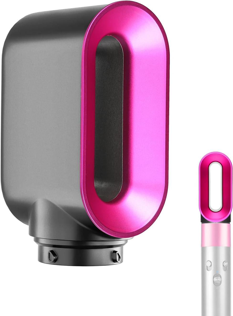 Pre-Styling Dryer Nozzle for Dyson Airwrap HS01/HS05 &ndash; Fast Drying Attachment, Nickel/Fuchsia (Part 969759-01) image number 1