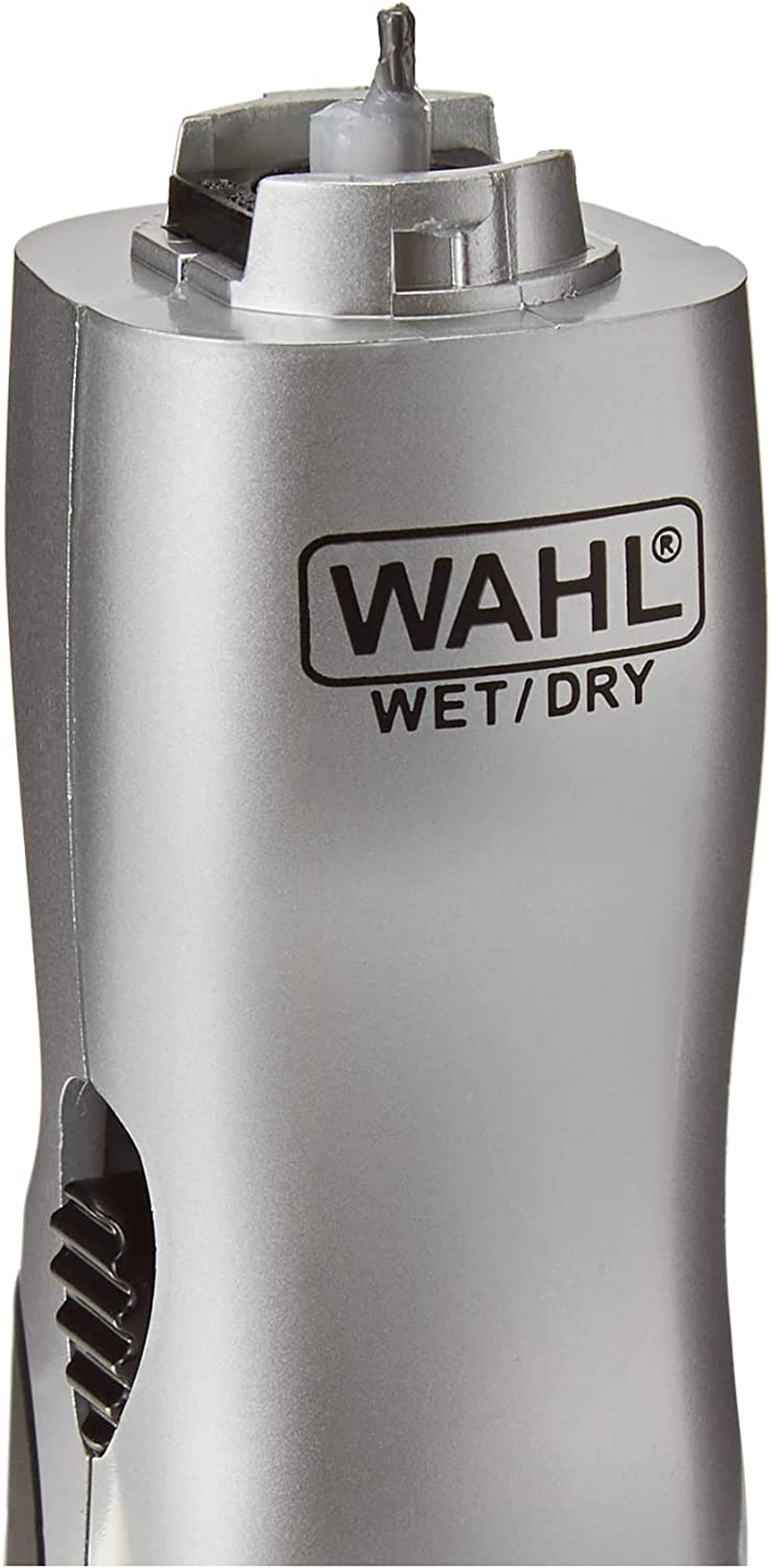 Wahl Nose Hair Trimmer for Men and Women 3-In-1 Nose Trimmer and Ear and Eyebrow Trimmer, Washable Heads