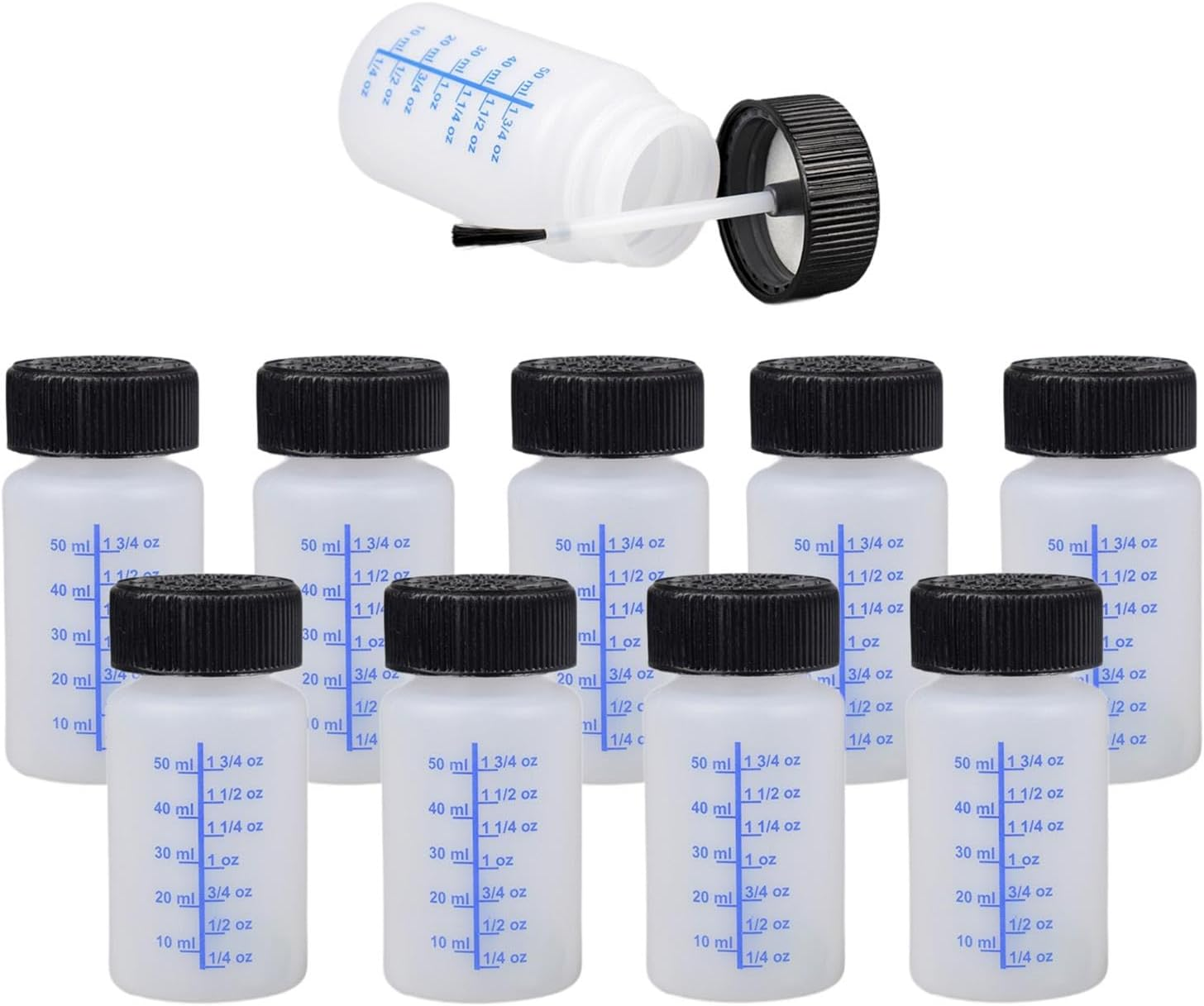 10 Pieces Touchup Paint Bottle Paint Touch up Bottles with Paint Mixing Balls Reusable Empty Touch up Paint Bottle image number 2