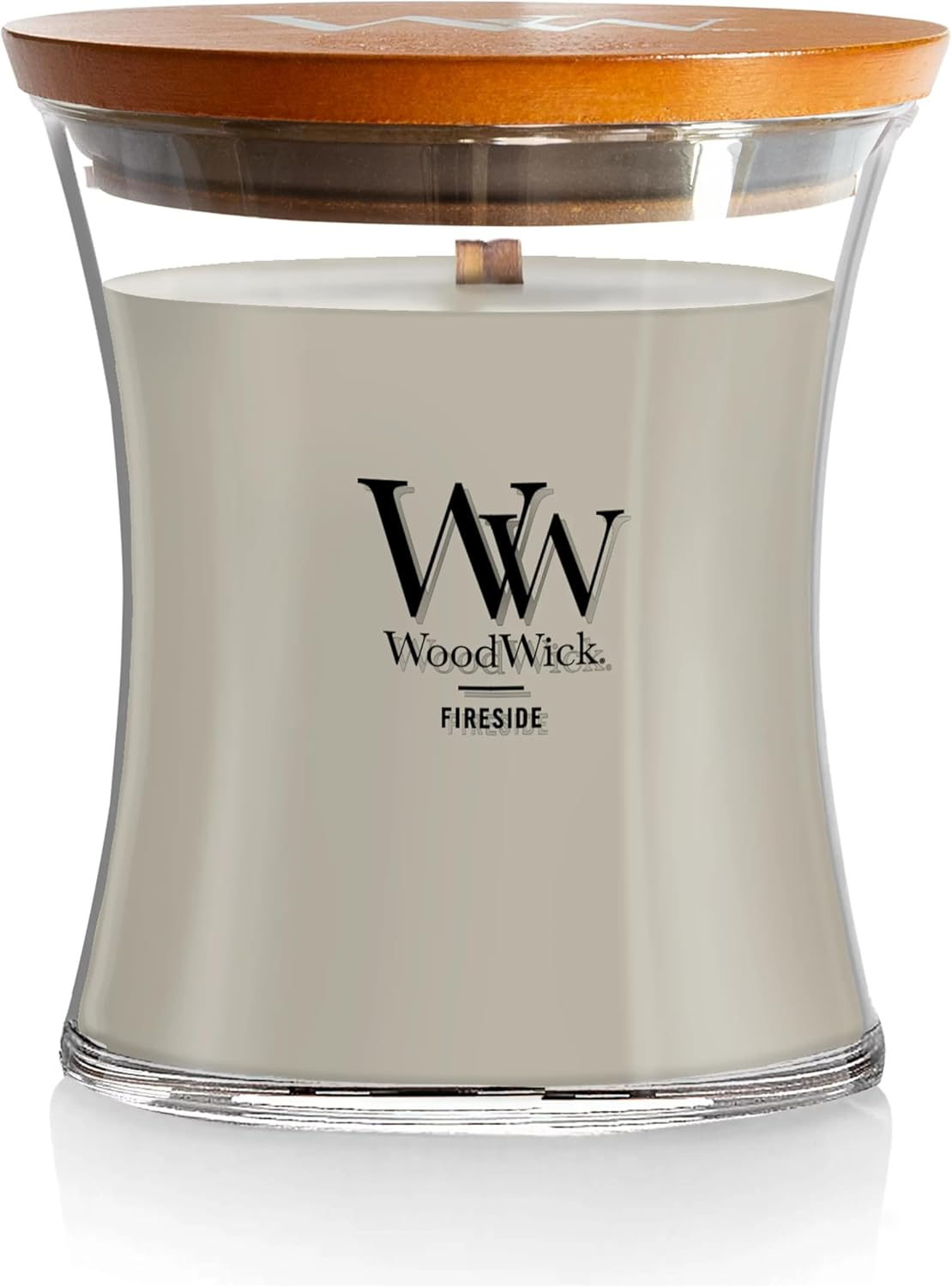 Woodwick Fireside Candle Hourglass Jar Candle, Medium image number 6