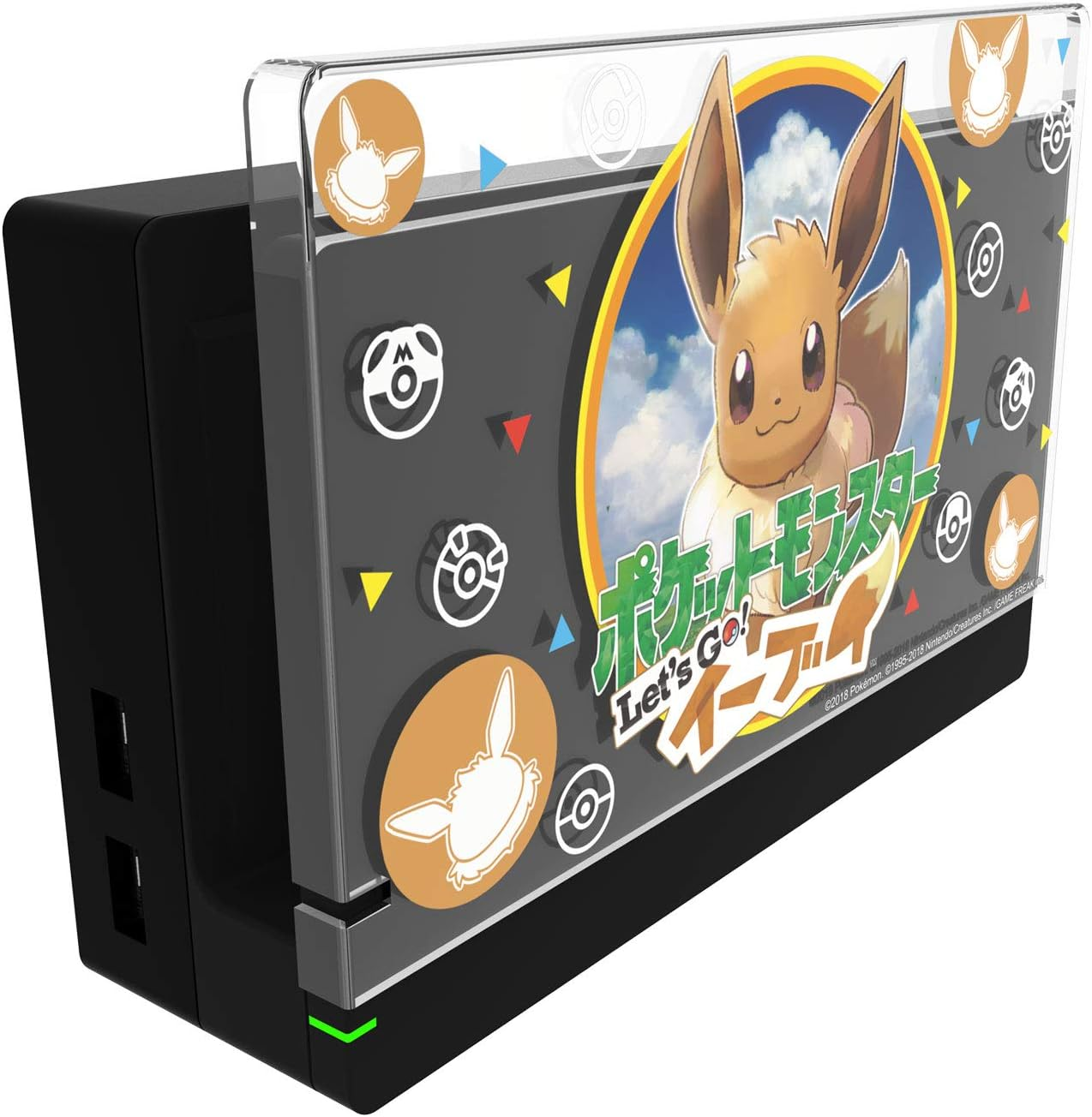 Nintendo Official Kawaii Nintendo Switch Character Dock Cover -Pokemon: Let'S Go, Eevee!- image number 4