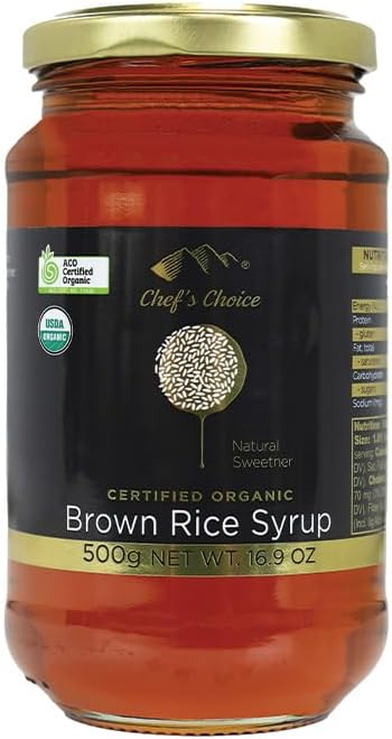 Chef'S Choice Organic Brown Rice Malt Syrup 500G image number 1