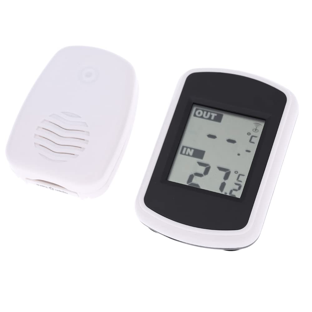 Digital Thermometer, LCD Digital Wireless Indoor/Outdoor Thermometer, Outdoor Temperature Measurement, Weather Tester,&deg;C Display Only image number 5