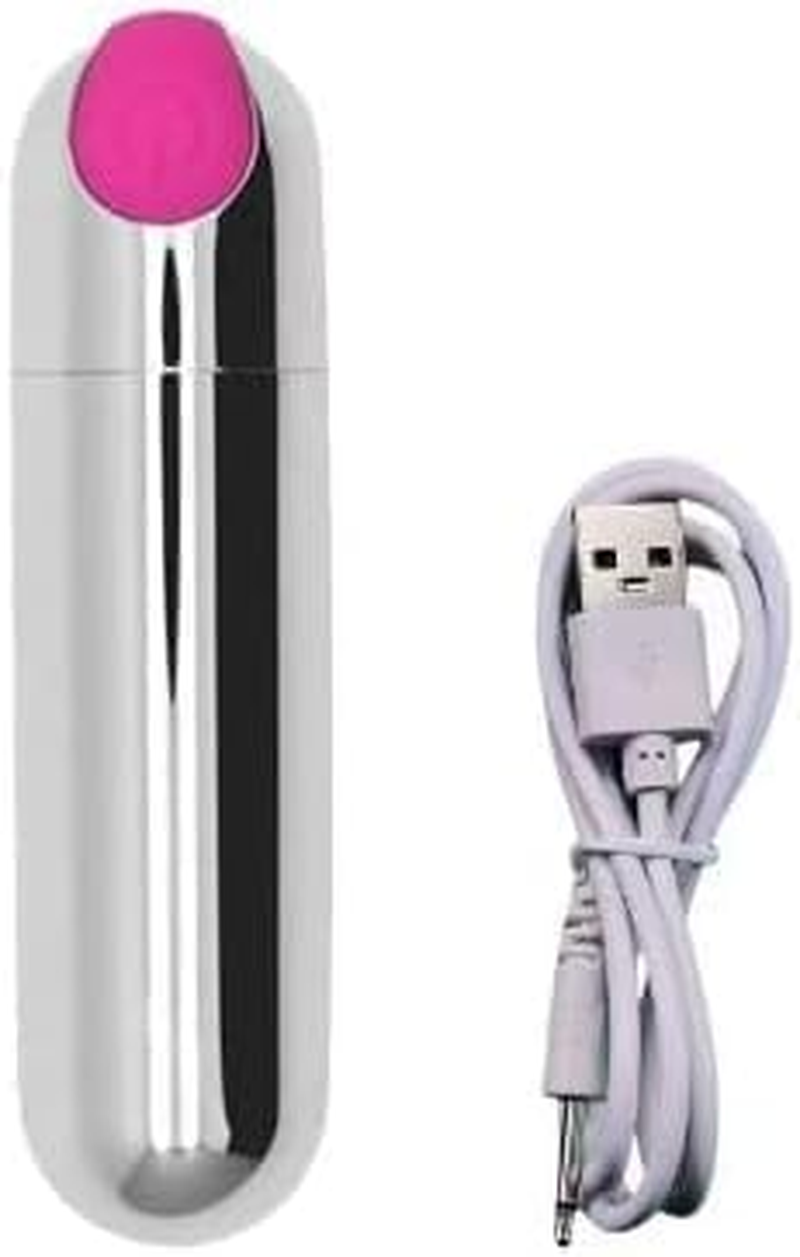 Ten-Frequency Strong Vibration Female Sex Egg Clitoral Stimulation Vibrator Vibrator Mini Pink G Bullet Silicone Bionic Therapy Personal Magic Recovery Effect for Women'S Sensitive Parts to Maximize Vibration. (Pink) image number 2