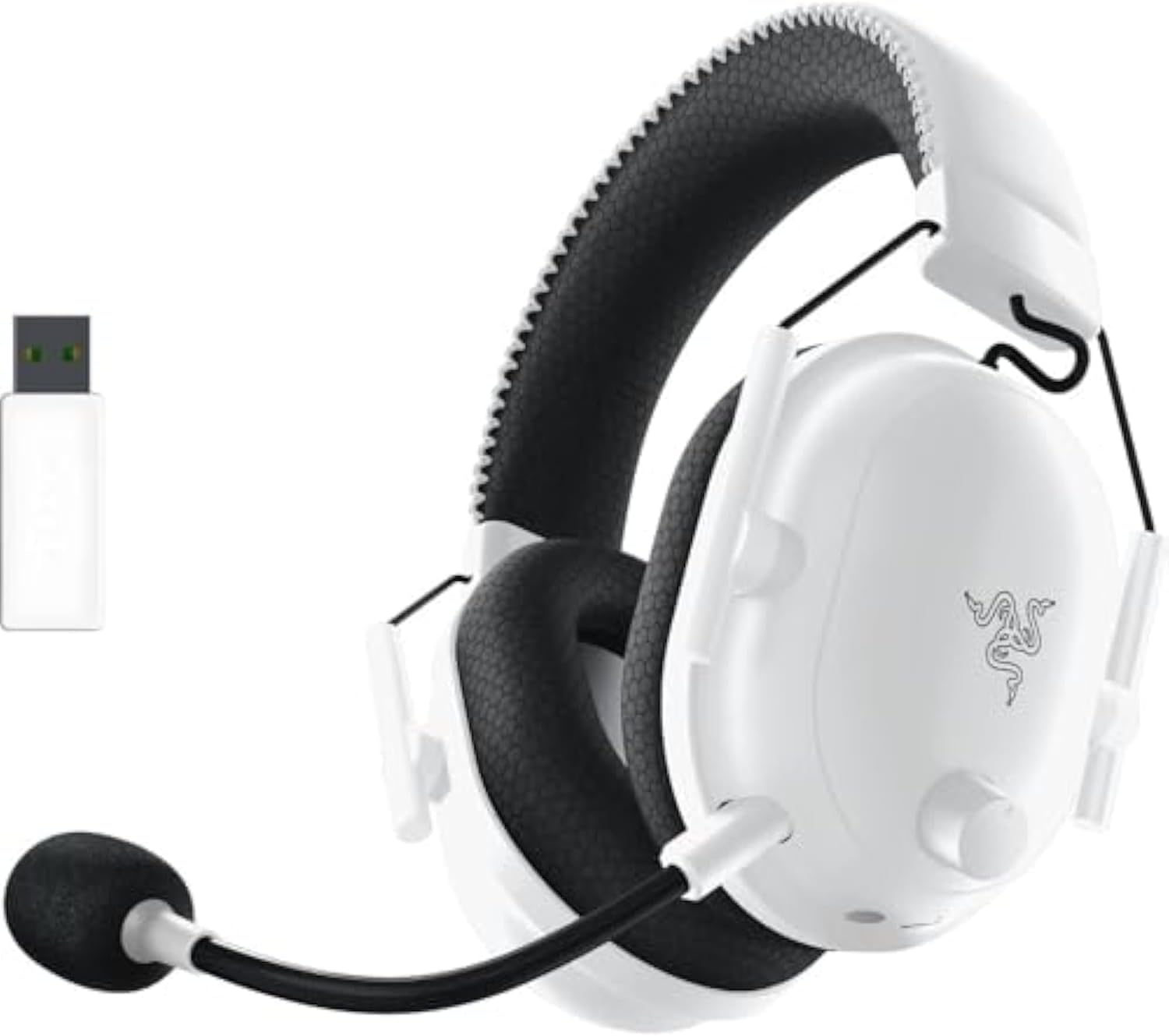 Razer Blackshark V2 Pro (Playstation) - Wireless Console E-Sports Headset for PS5 (Triforce 50Mm Driver, Hyperspeed Wireless, FPS Audio Profiles, Detachable Hyperclear Microphone) White