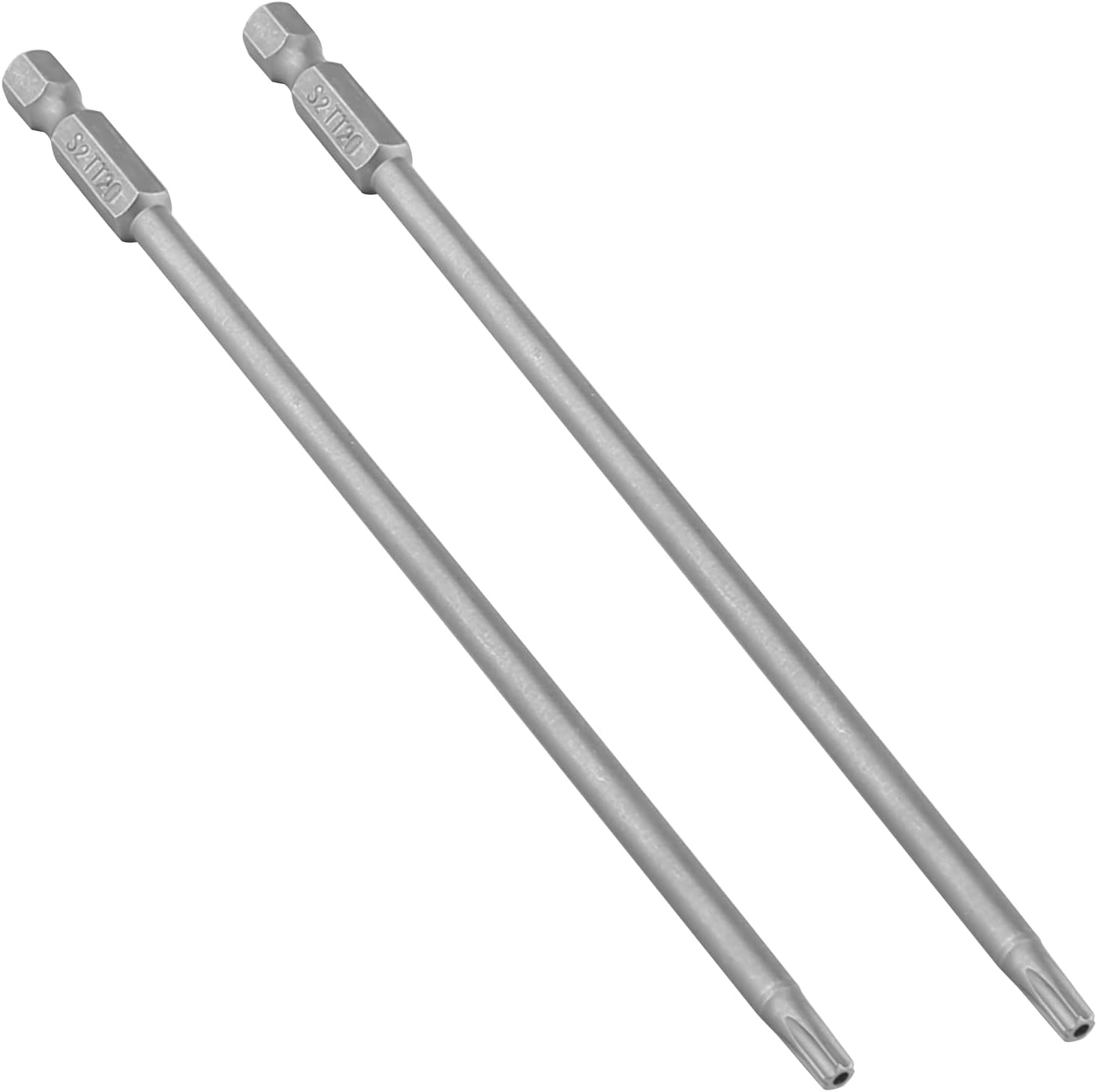Utoolmart 2 Pcs 1/4 Inches Hex Shank T20 Magnetic Security Torx Screwdriver Bits 5.9-Inch Length image number 4
