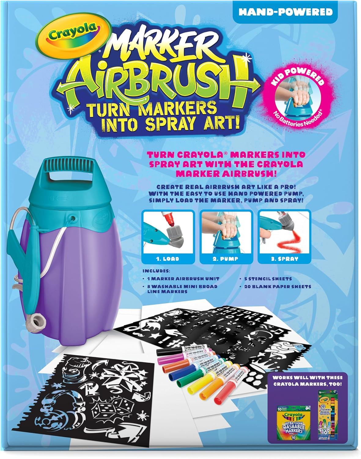Crayola Marker Airbrush Kit