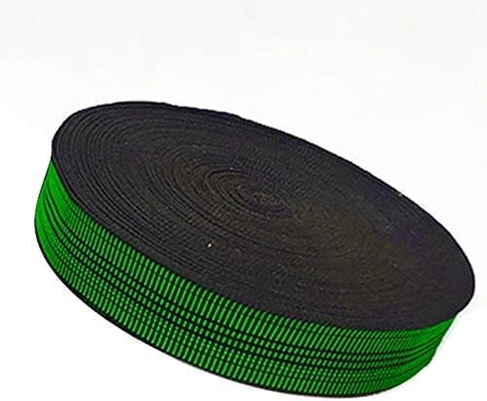 LH Upholstery Webbing Chair Couch Material Replacement,Elastic Webbing Latex Band, Stretchy Spring Alternative, Furniture Repair DIY Elasbelt 2" Wide (10M/32Ft)