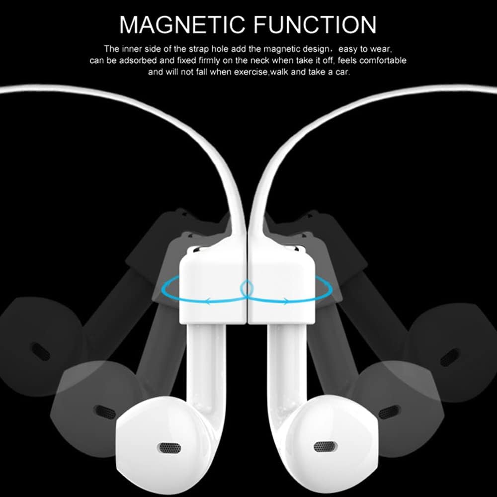 3Rd Gen anti Lost Strap String Rope Case Cover Ear Hook Earbuds for Airpods/Pro - Mint Green image number 5