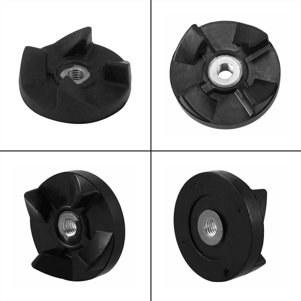 For Magic Bullet Replacement Spare Parts 3 Plastic Gear Base + 2 Rubber Gear image number 2