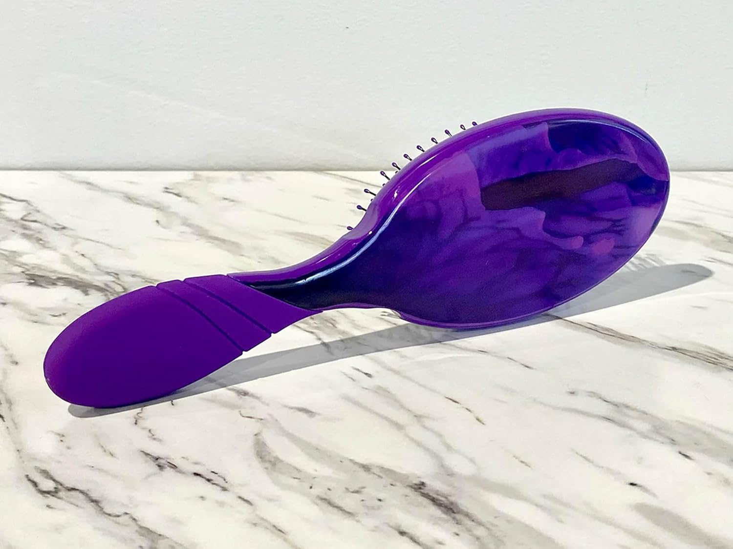 Wet Brush-Pro Easygrip Pro Detangler Hair Brush, Limited Edition Rare Botanic, Purple/Multi, 1.0 Count image number 6