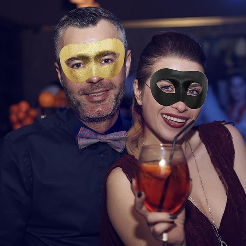 Masquerade Mask for Men & Women &ndash;Classic Vintage Retro Masks for Mardi Gras, Halloween Party, Costume Party Ball Cosplay image number 5