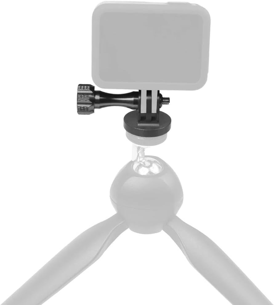Aluminum Tripod Adapter for for Gopro / Insta360 / Osmo Action 5 4 3 2 1 / Osmo 360 / Osmo Pocket 3 / SJCAM image number 5