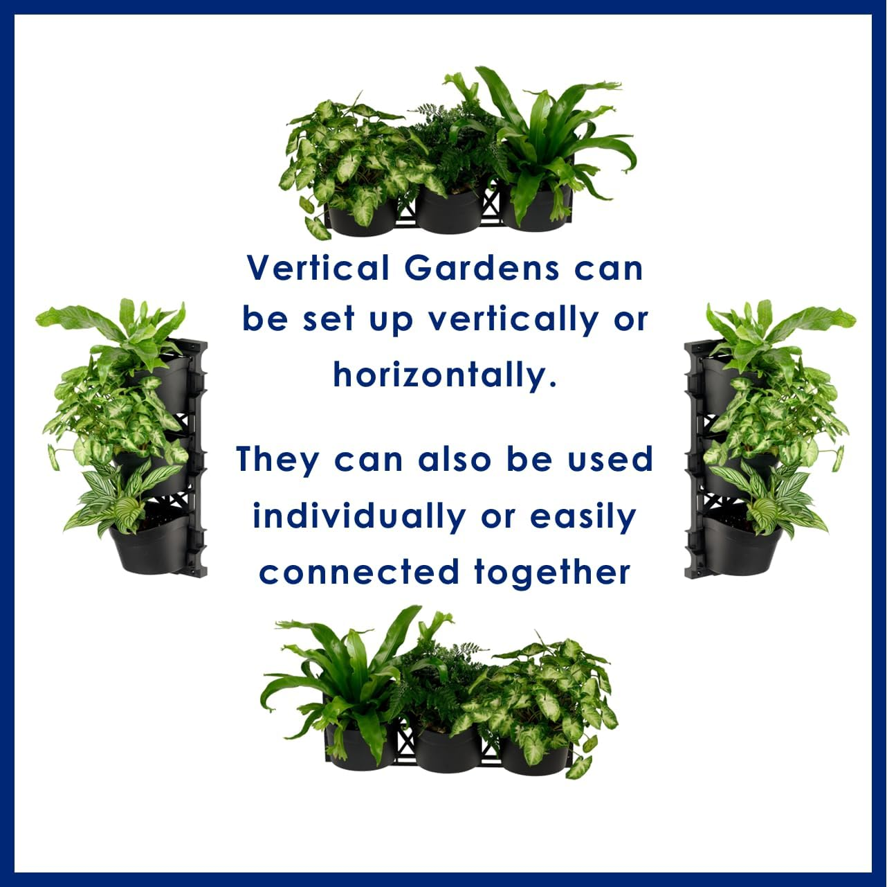 Maze Three Tier Vertical Garden (9 Pots) image number 1