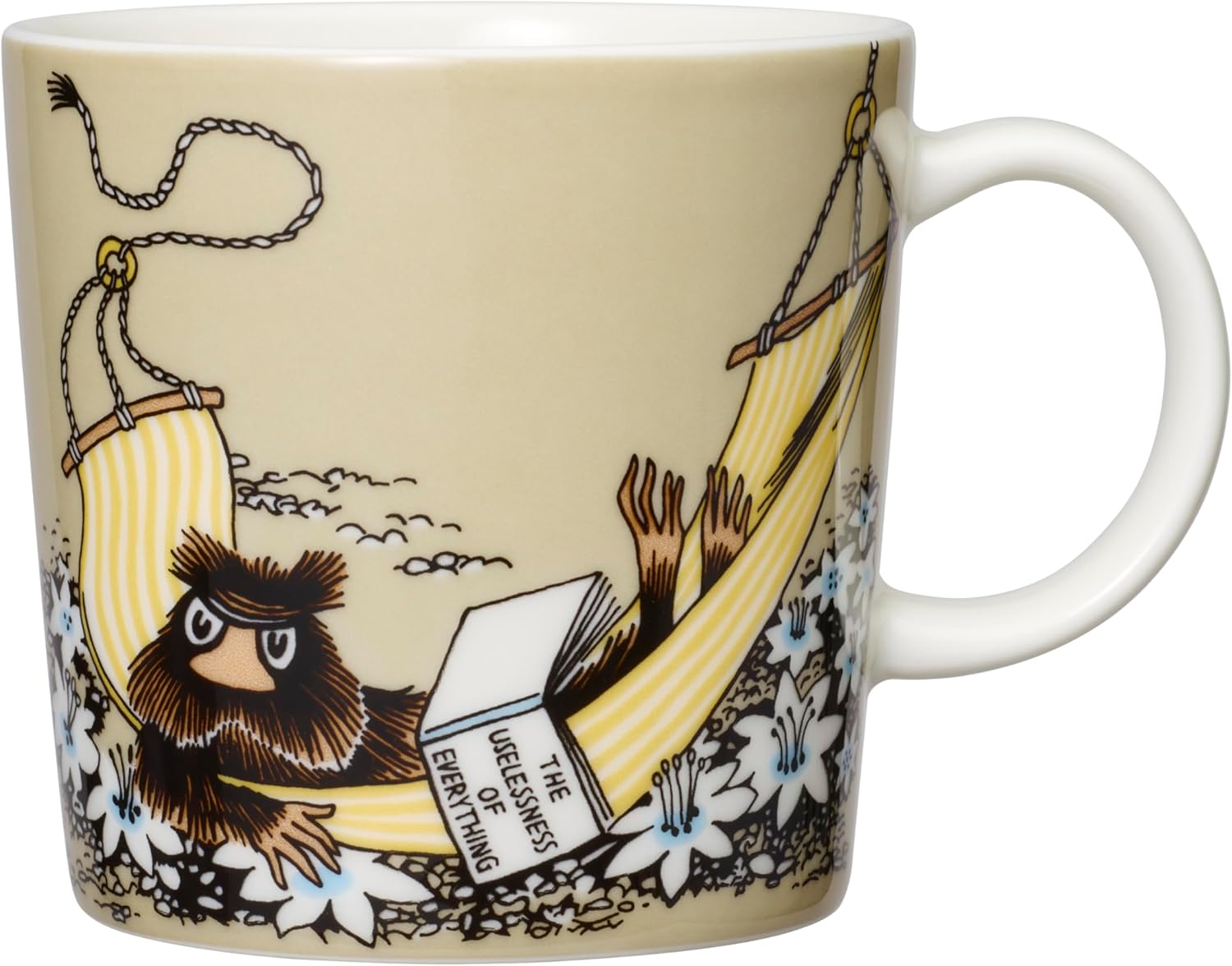 Moomin by ARABIA Classic Mug, 0.3 L., White Rat, Beige